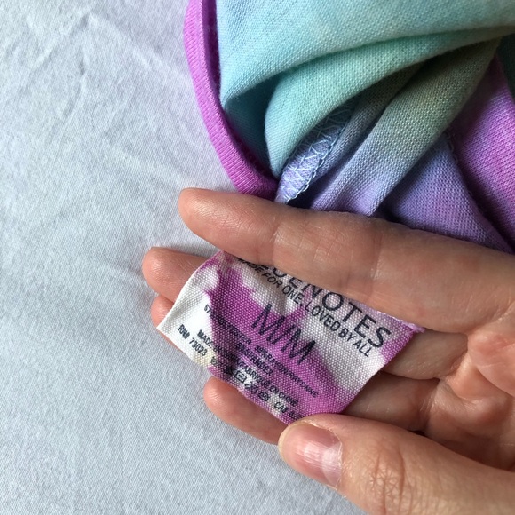 Hand Tie Dyed Muscle Tank - Picture 8 of 8